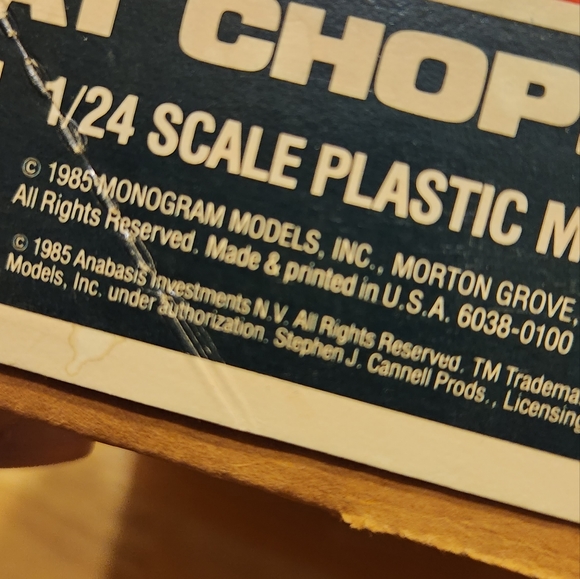 Monogram Rambo Combat Chopper 1:24 Scale 19 5/8" long Super Scale - Picture 3 of 5